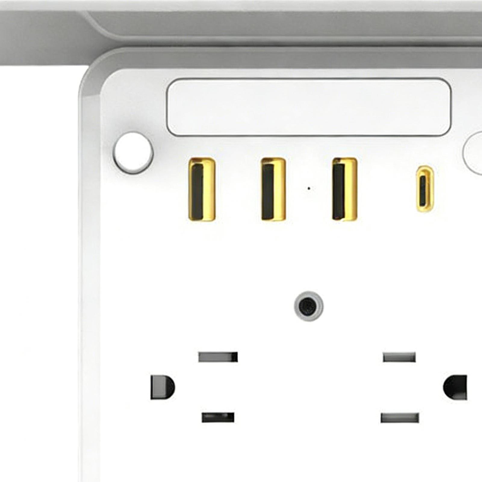 Commercial Kitchen Outlets - Intelligenter Steckdosen-Erweiterer, Ladestation, Wandsteckdose für Zuhause,
