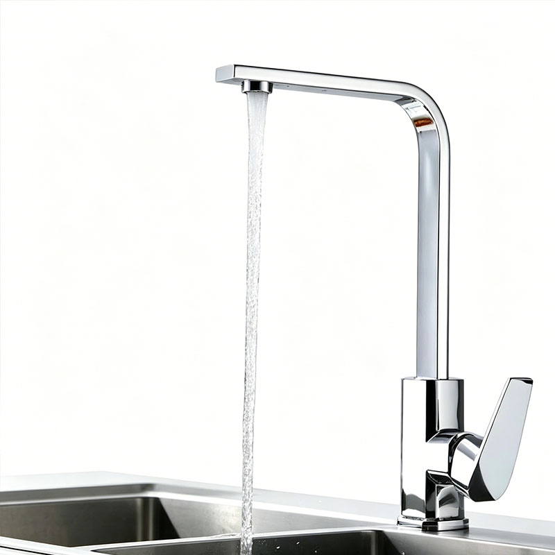 Commercial Kitchen Faucet - Langlebiger Küchenhahn mit Keramikventilkern, Mehrschichtig Galvanisierter