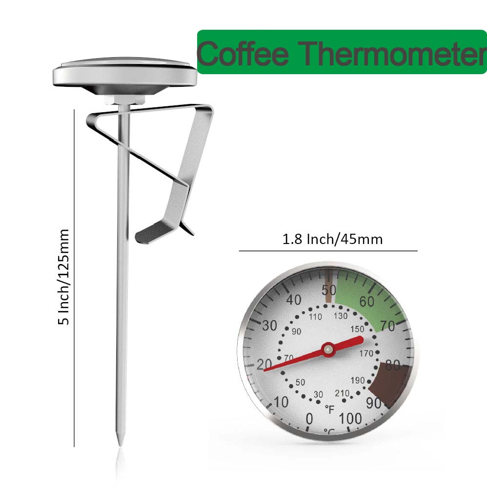 Commercial Kitchen Setup - 0-100 ° C Lebensmittelthermometer Edelstahl Kaffee