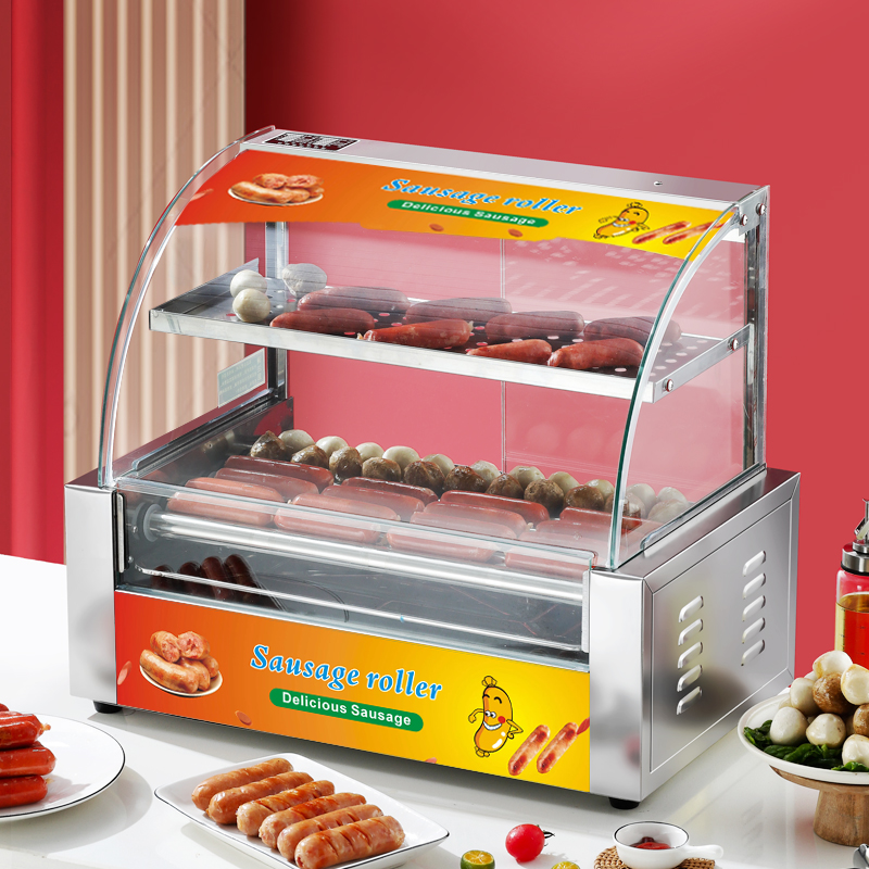 Elektrischer Hotdog- und Wurst – Hot Dog Roller Grill Bewertung und Preis