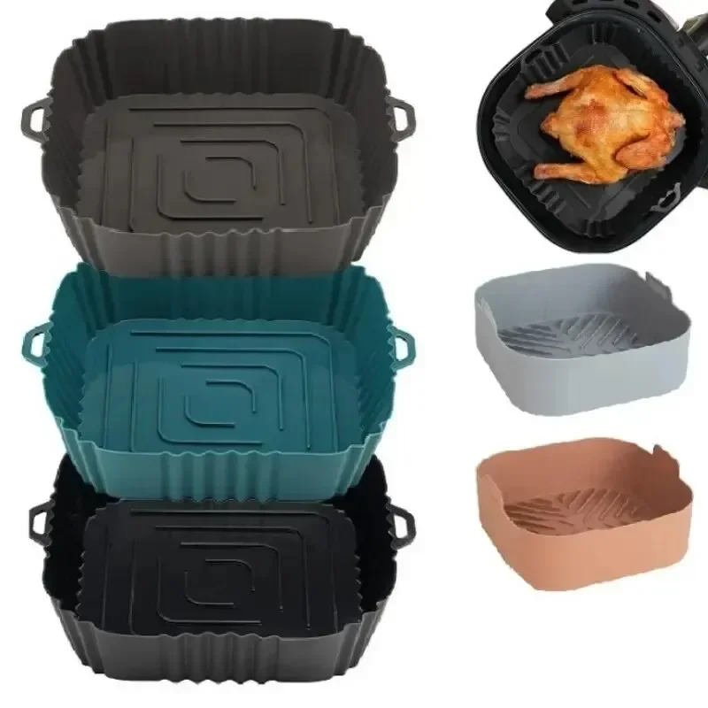 1 x Silikon-Luftfritteusenkorb – Commercial Kitchen Pots And Pans Bewertung und Preis
