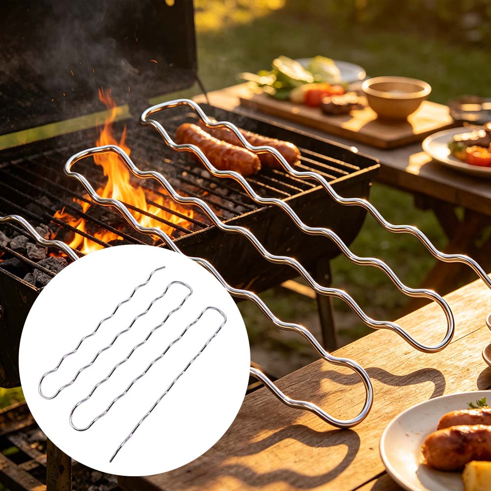 Edelstahl BBQ Wurstroller-Gest – Hot Dog Roller Grill Bewertung und Preis