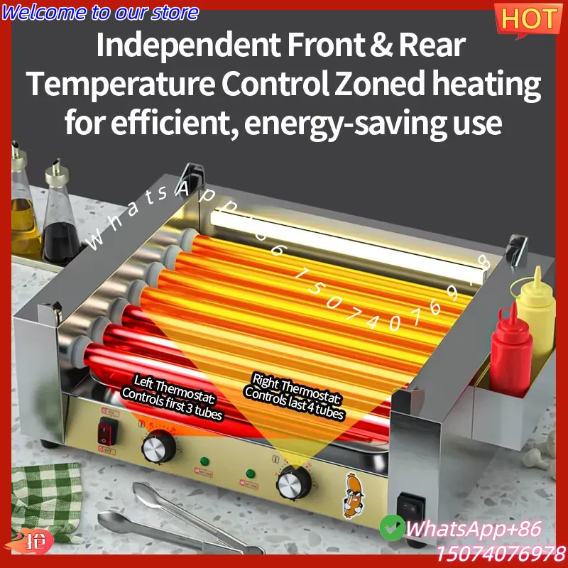 2026 Temperaturgesteuerte BBQ- – Hot Dog Roller Grill Bewertung und Preis