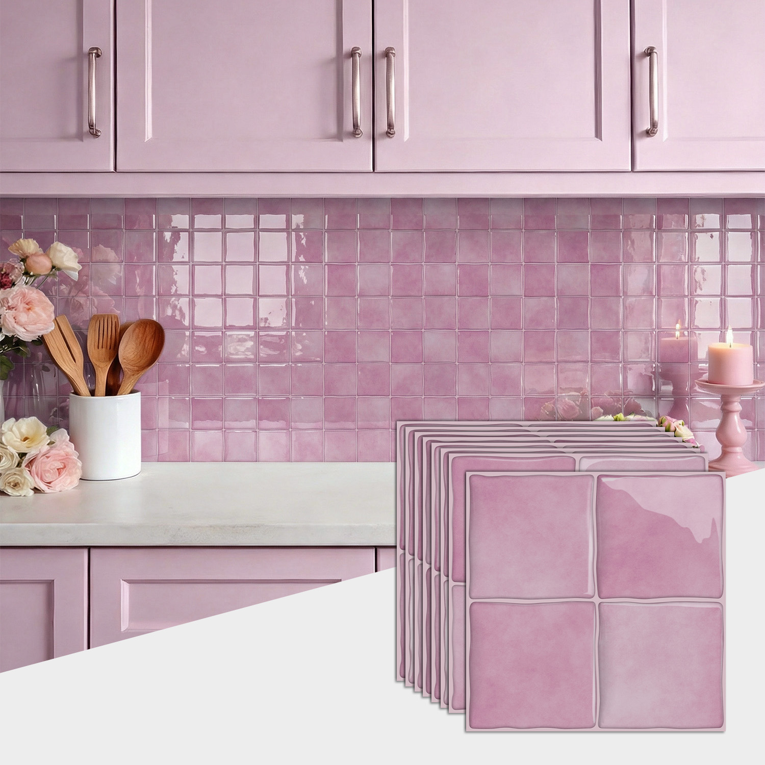 3D-Epoxid-Wandfliesen-Aufklebe – Commercial Kitchen Wall Bewertung und Preis