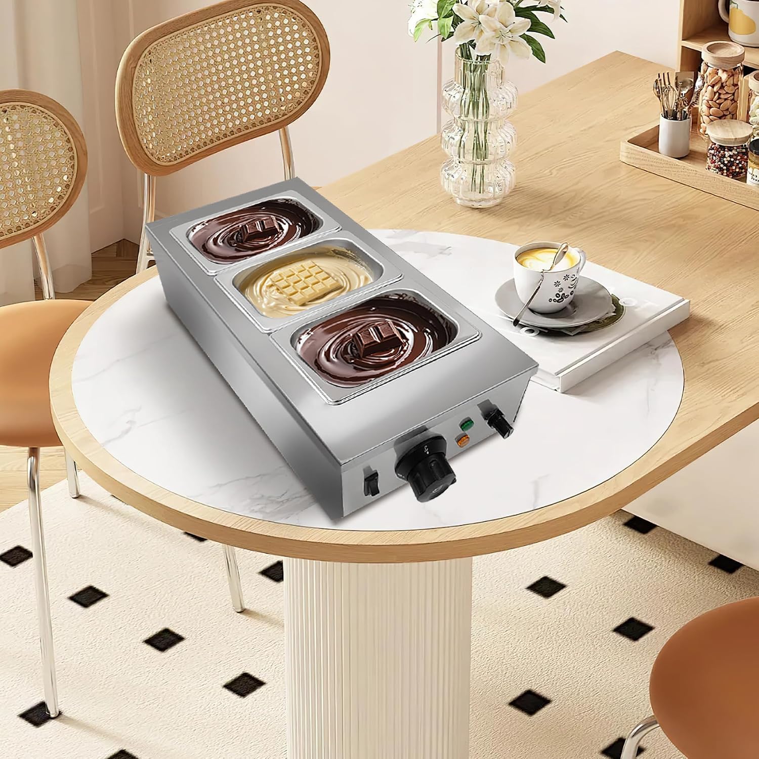TWISTER.CK 1200W Schokoladensc – Commercial Kitchen Warmer Bewertung und Preis