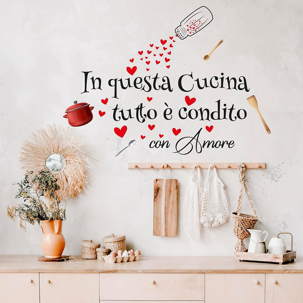 Wandaufkleber mit französische – Commercial Kitchen Wall Bewertung und Preis