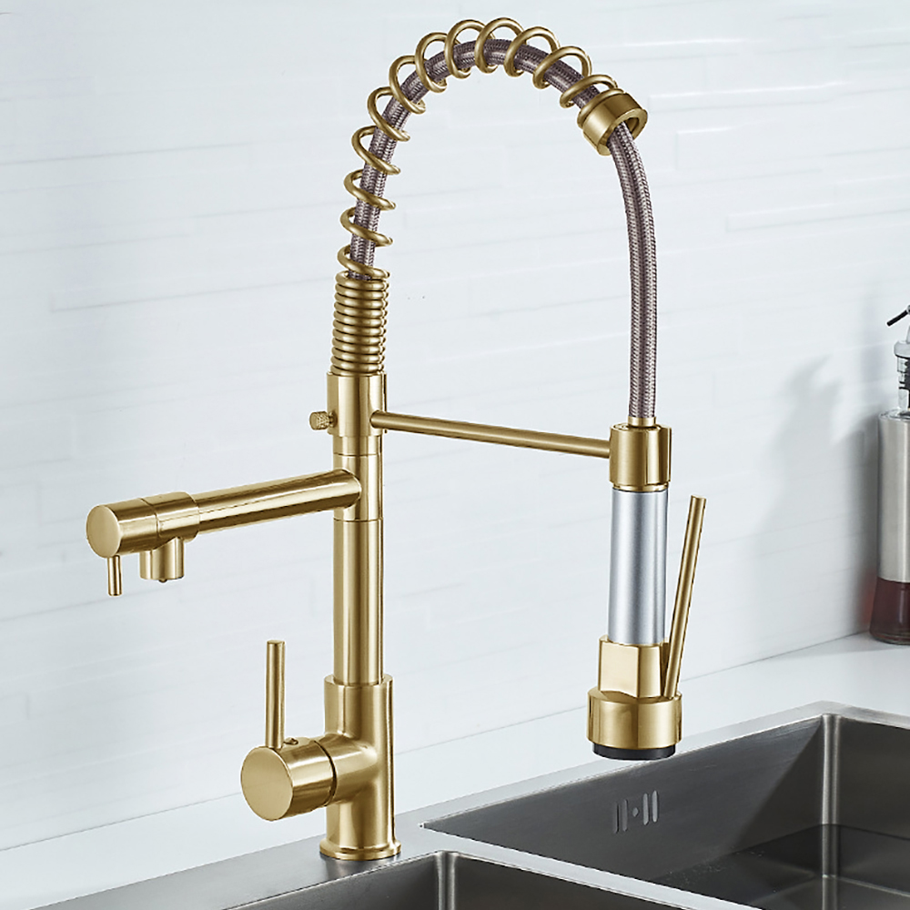DQOK Schwarz Gebürstet Frühjah – Commercial Kitchen Faucet Bewertung und Preis