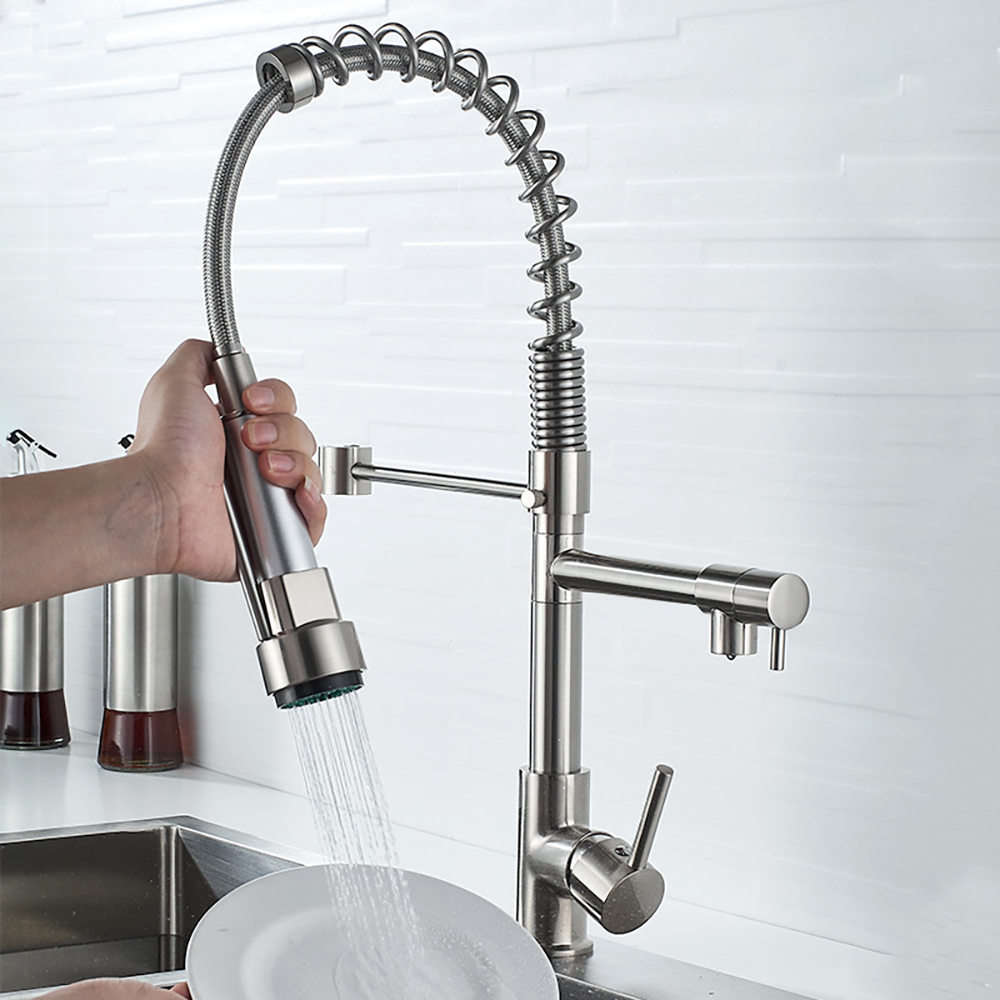 DQOK Schwarz Gebürstet Frühjah – Commercial Kitchen Faucet Bewertung und Preis