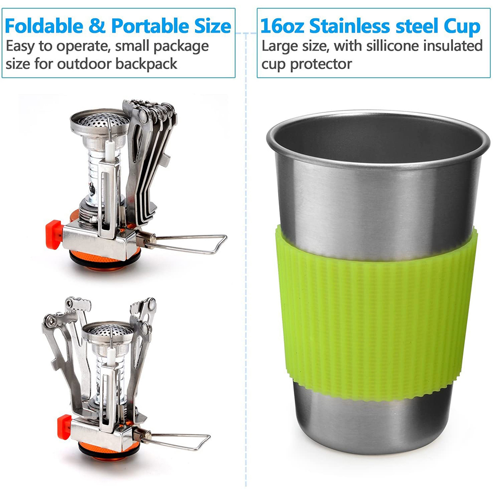 Camping-Kochgeschirr-Set mit H – Commercial Kitchen Warmer Bewertung und Preis